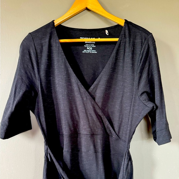 Toad&Co faux wrap style dress, M - Picture 2 of 5